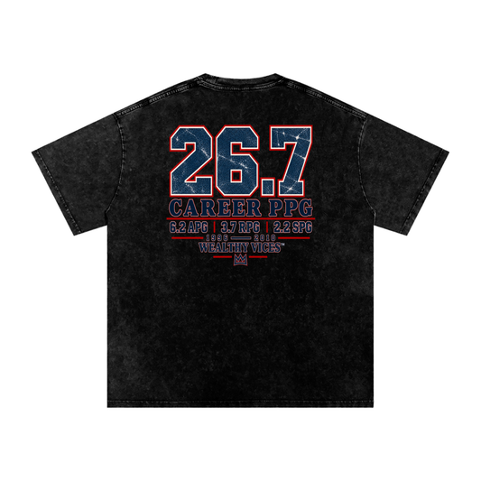 THE 26.7 — Different Game Snow Wash Tee