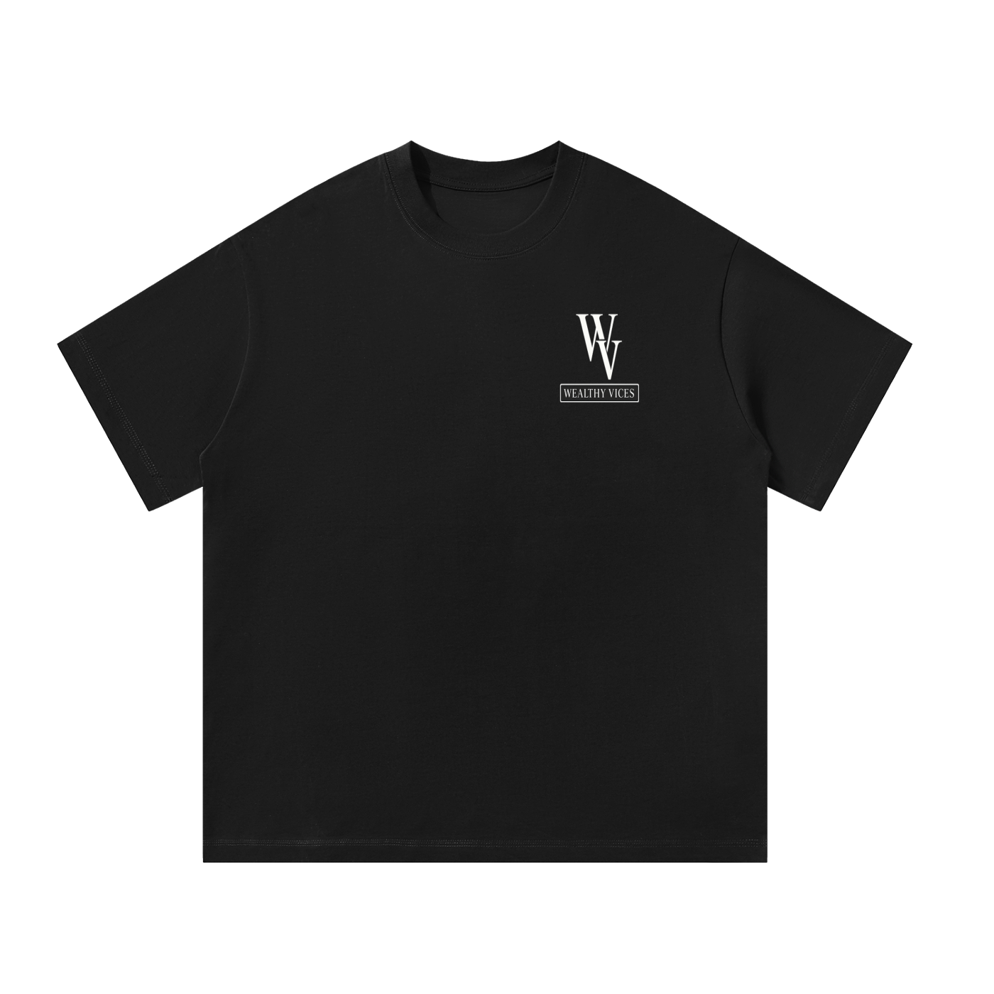WEALTHY VICES COLLECTION 001 HEAVYWEIGHT OVERSIZED TEE