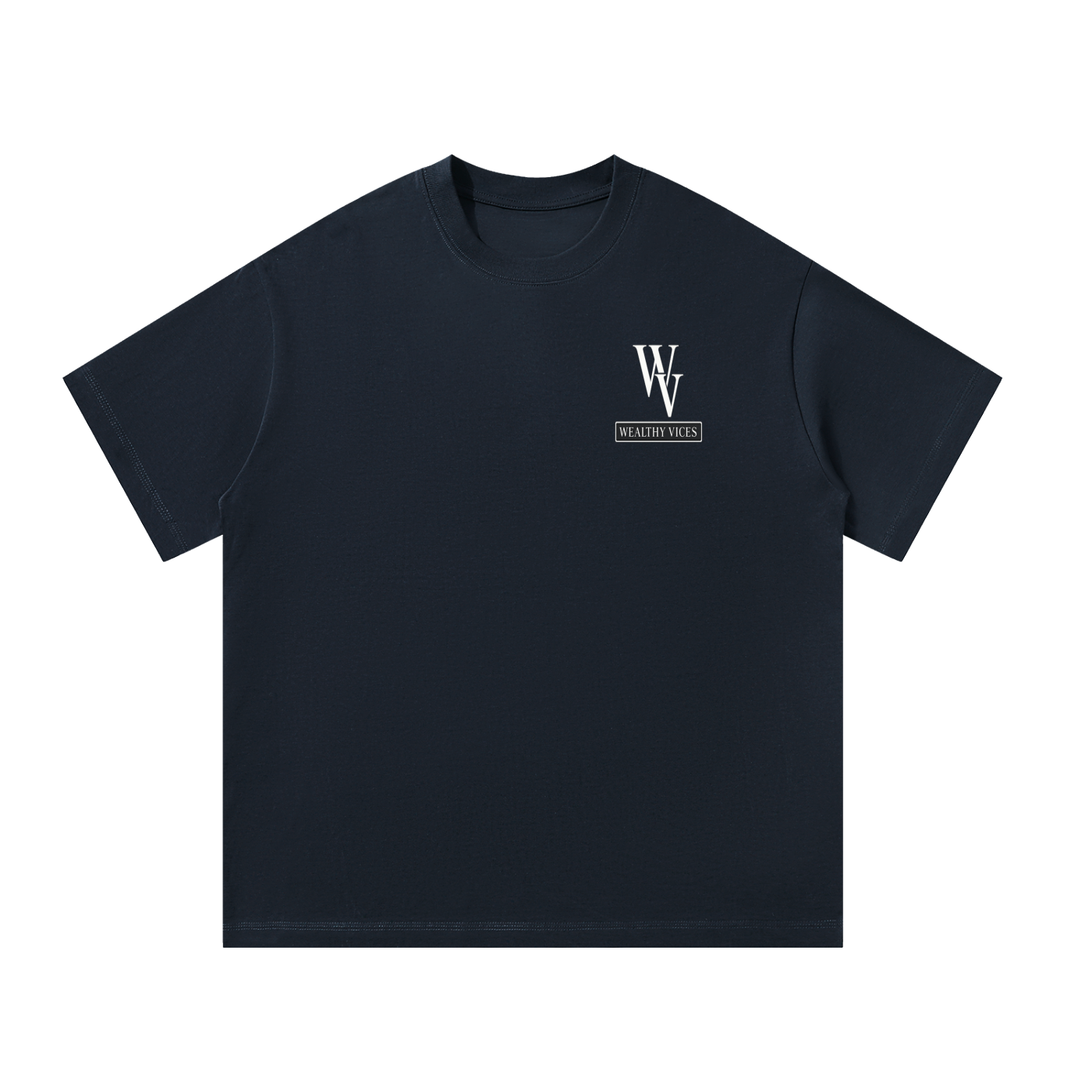 WEALTHY VICES COLLECTION 001 HEAVYWEIGHT OVERSIZED TEE