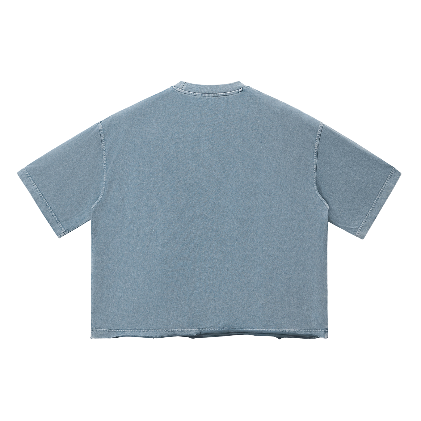 WEALTHY VICES "SAINTS & SINNERS" VINTAGE WASH BOXY TEE