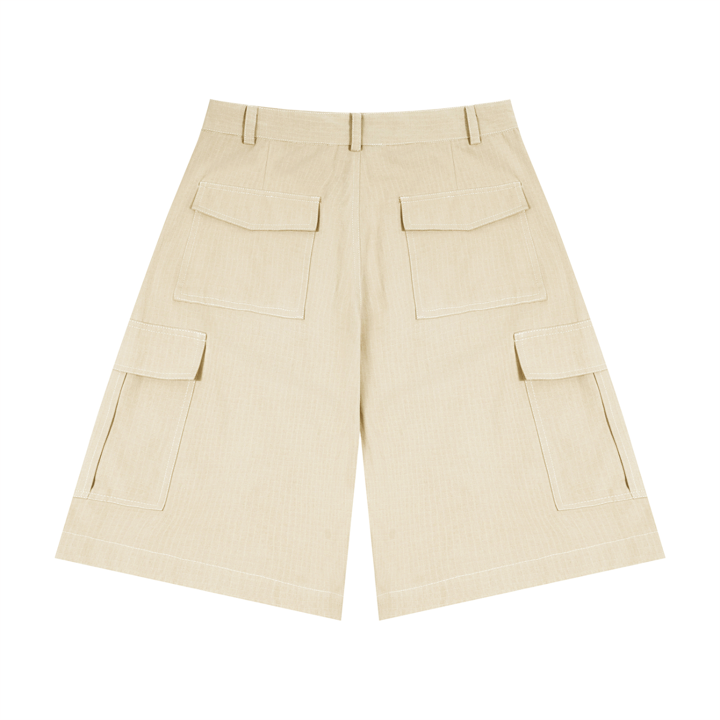 WEALTHY VICES WOVEN UTILITY CARGO SHORTS