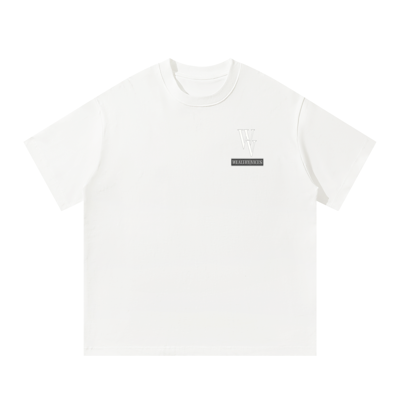 WEALTHY VICES COLLECTION 001 HEAVYWEIGHT OVERSIZED TEE