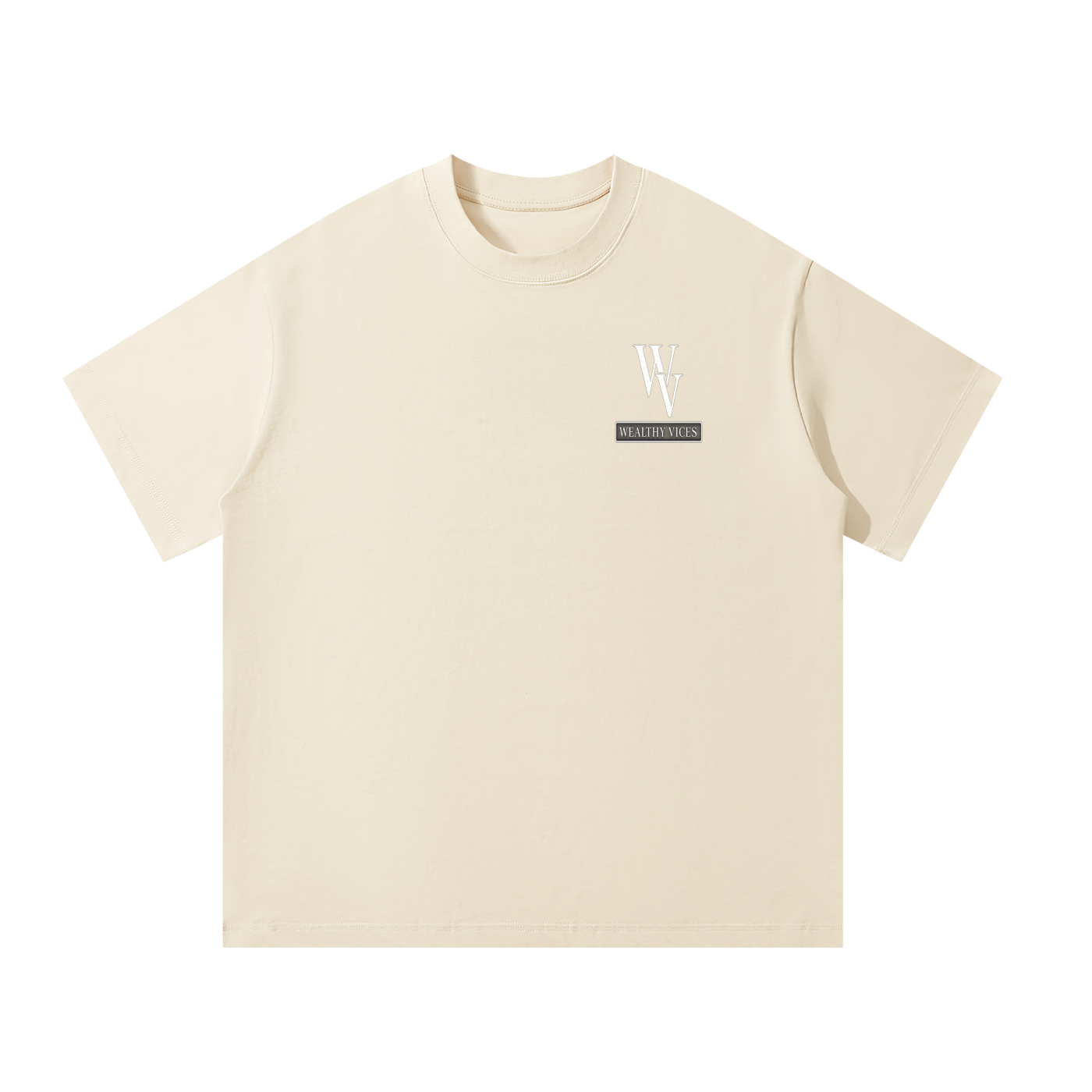 WEALTHY VICES COLLECTION 001 HEAVYWEIGHT OVERSIZED TEE